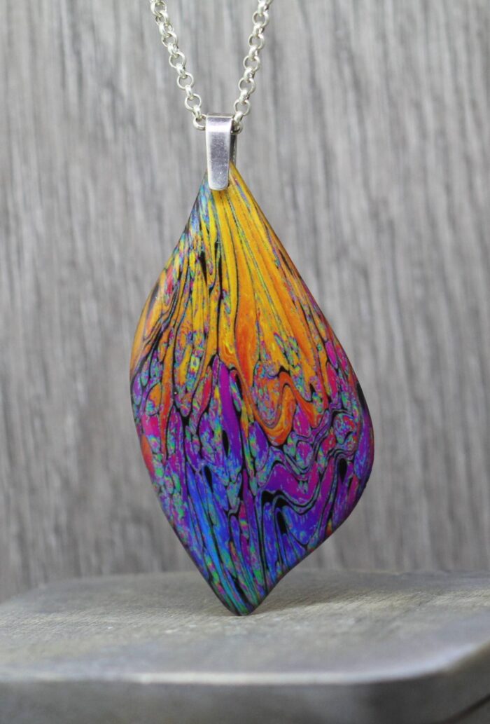 Phoenix Resin Pendant