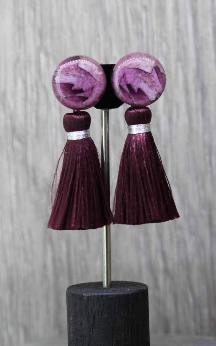 Resin Tassel Studs