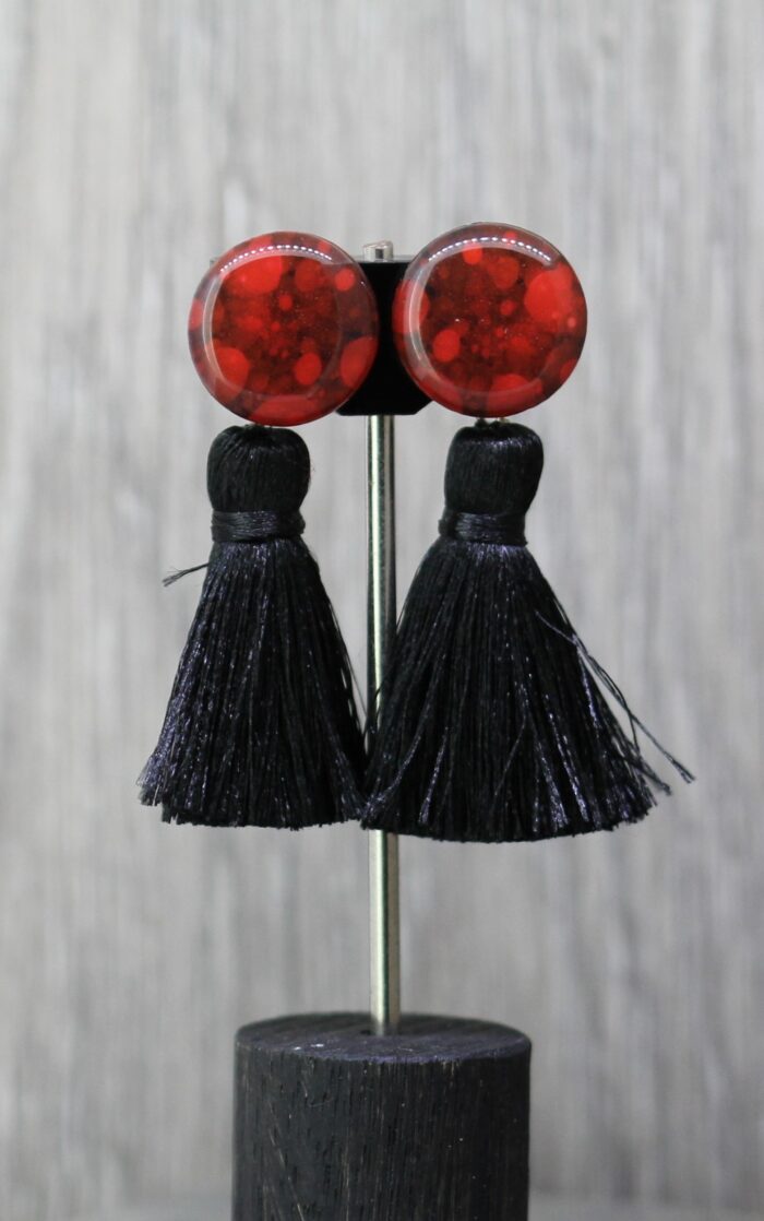 Resin Tassel Studs