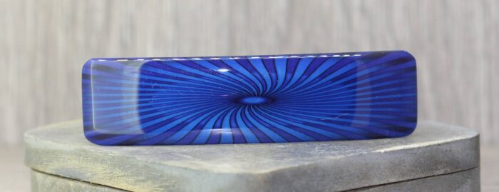 Blue Illusion Hair Slide