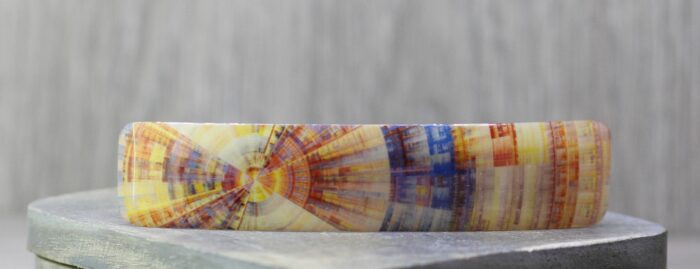 Cosmic Sunburst Hair Slide