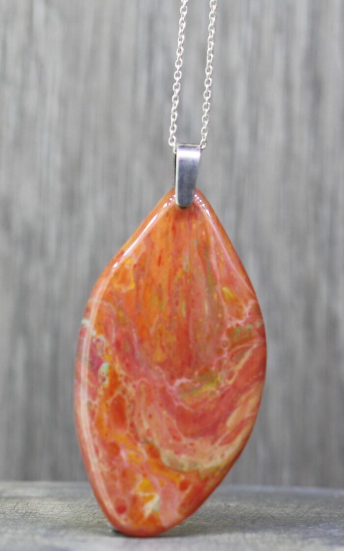 Sherbert Resin Pendant