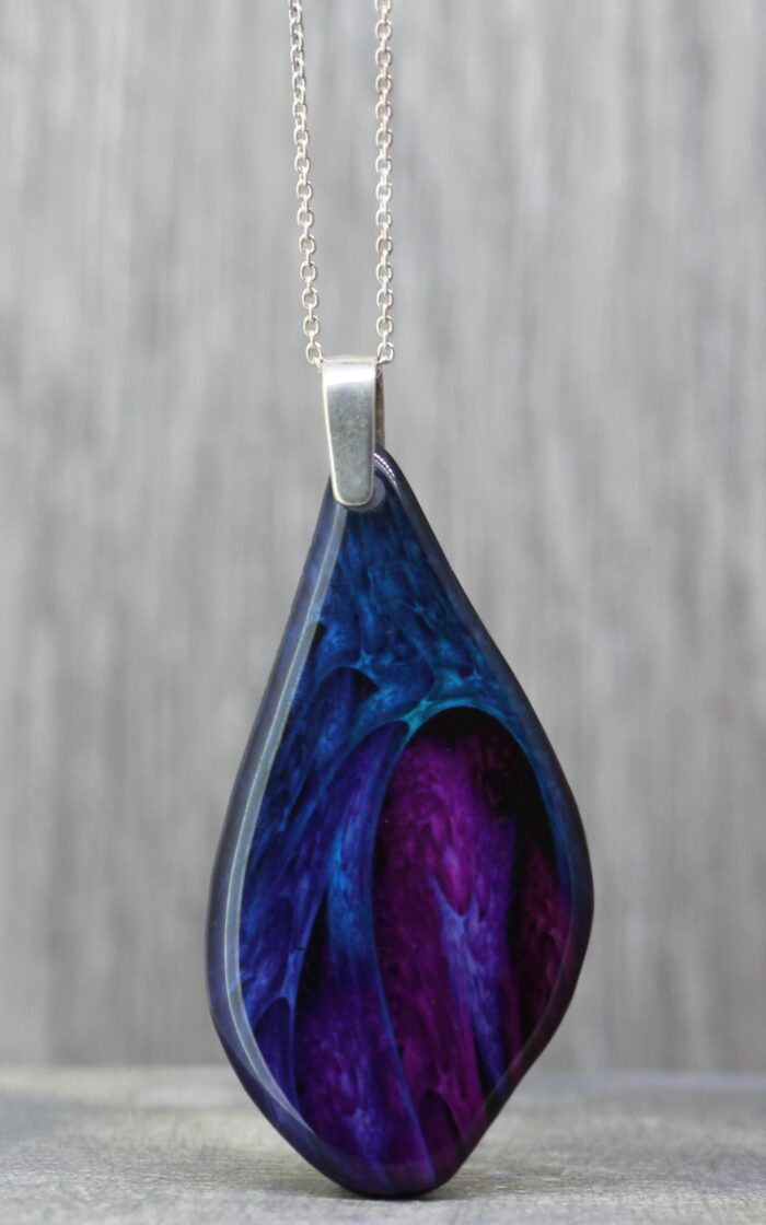 Galaxy Resin Pendant