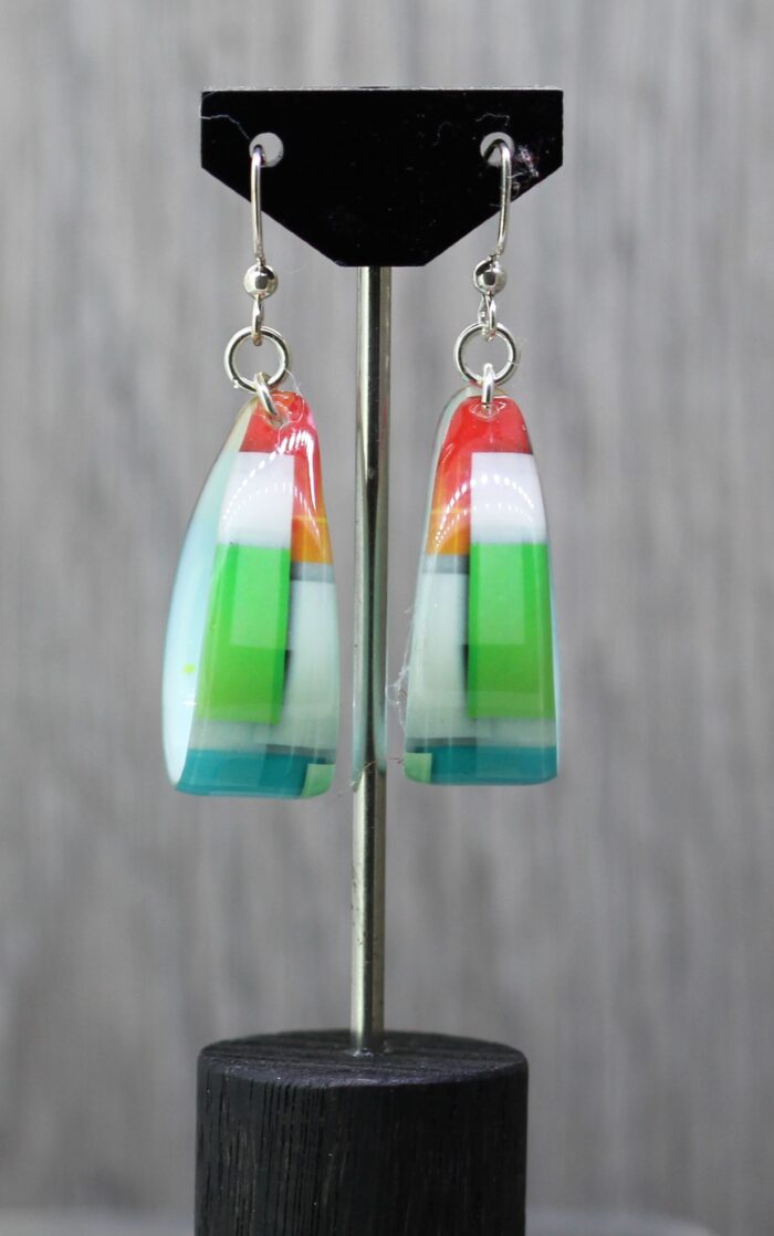 Tetras Resin Earrings