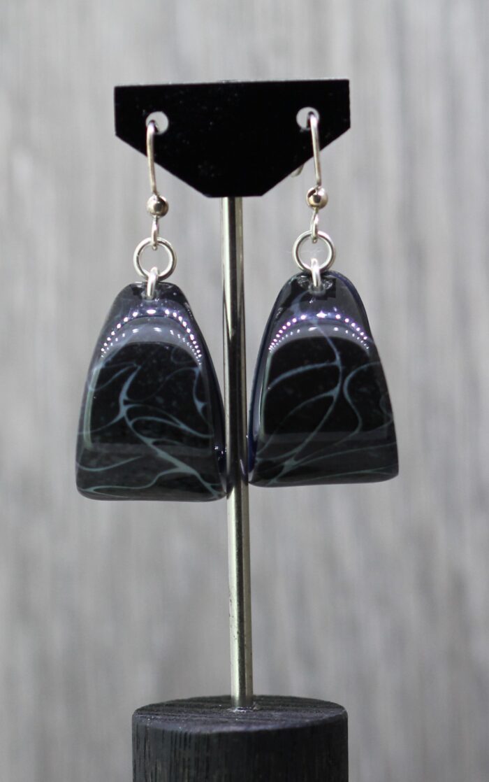 Midnight Resin Earrings