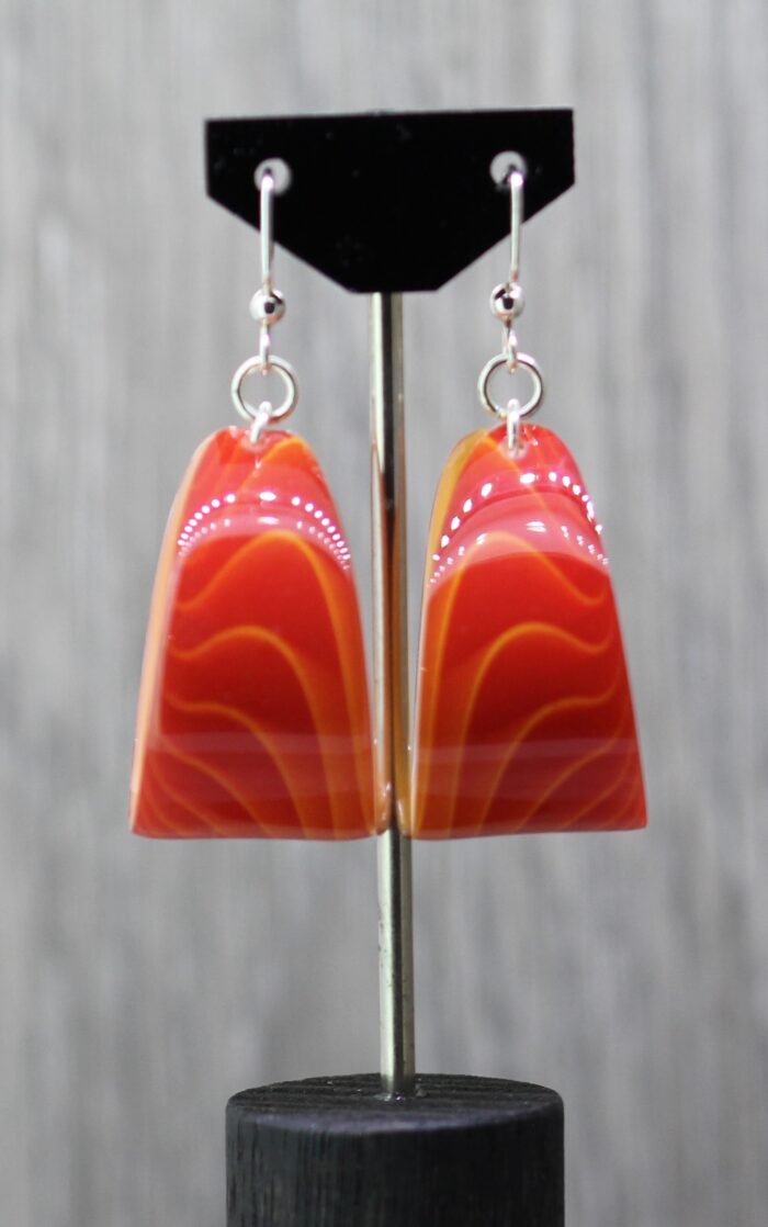 Sahara Desert Resin Earrings