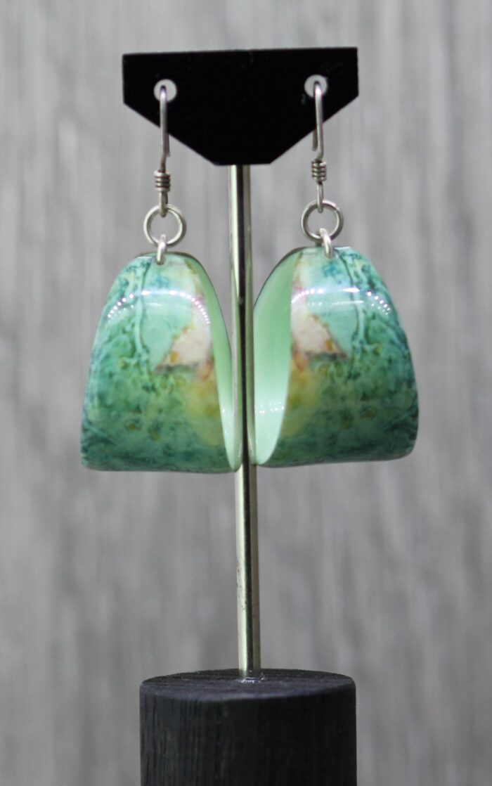 Watercolour Resin Earrings