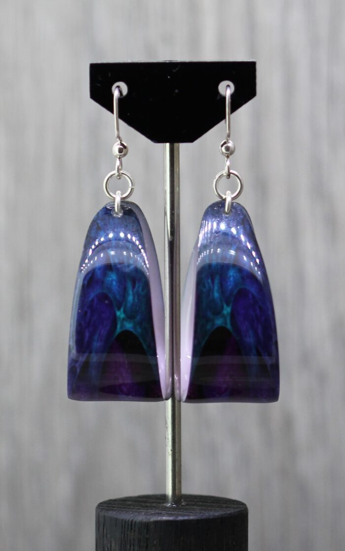 Galaxy Resin Earrings