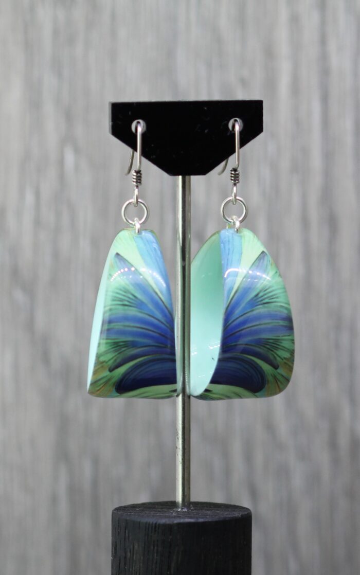 Waves Resin Earrings