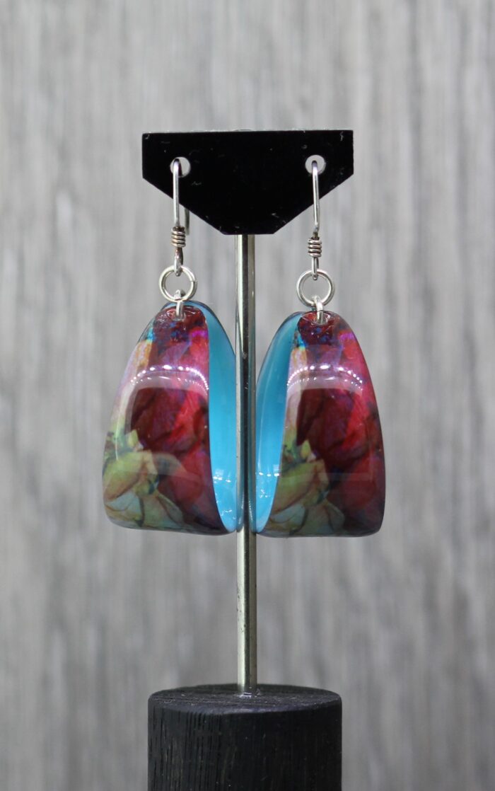 Riverdance Resin Earrings