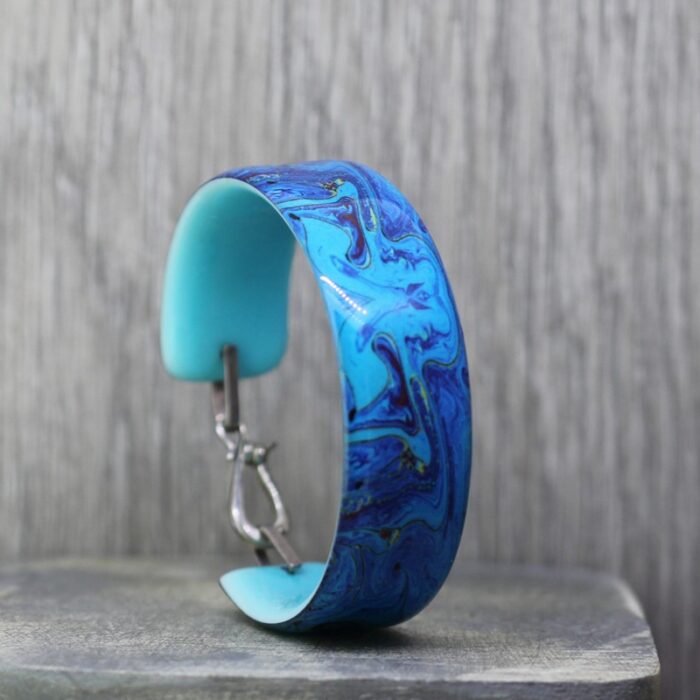 Reef Scape Resin Bangle