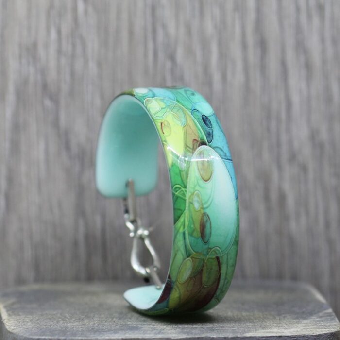 Bubbles Resin Bangle