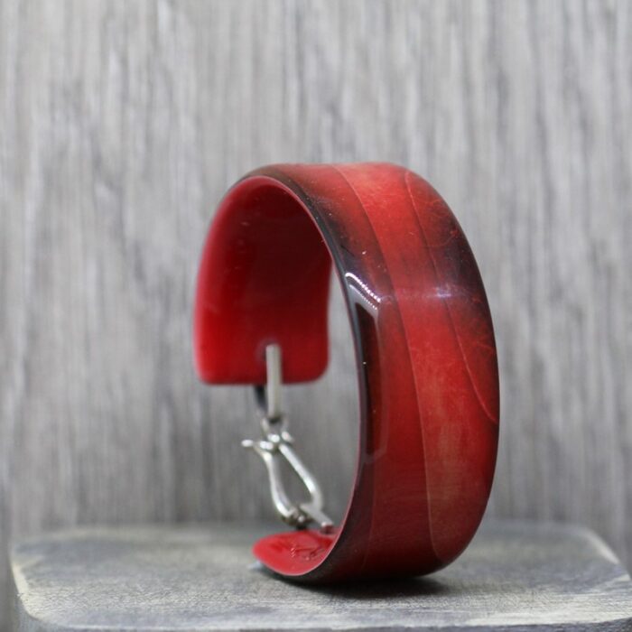 Scarlet Resin Bangle