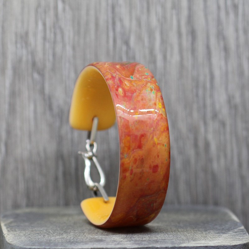 Sherbert Resin Bangle