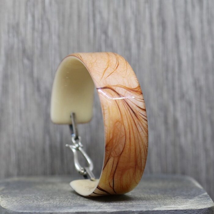 Boho Resin Bangle