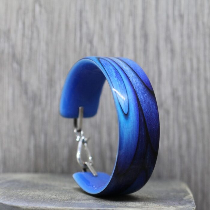 Blue Magic Resin Bangle