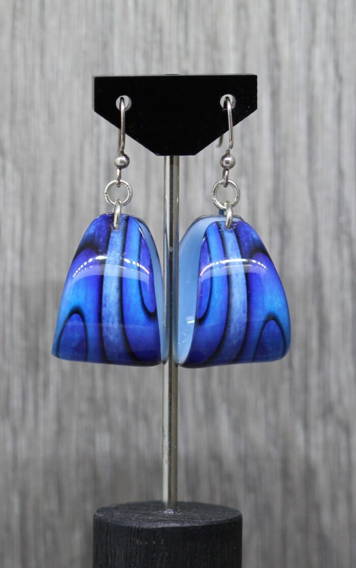 Blue Magic 02 Resin Earrings