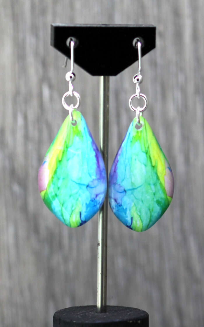 Springtime Resin Earrings 2