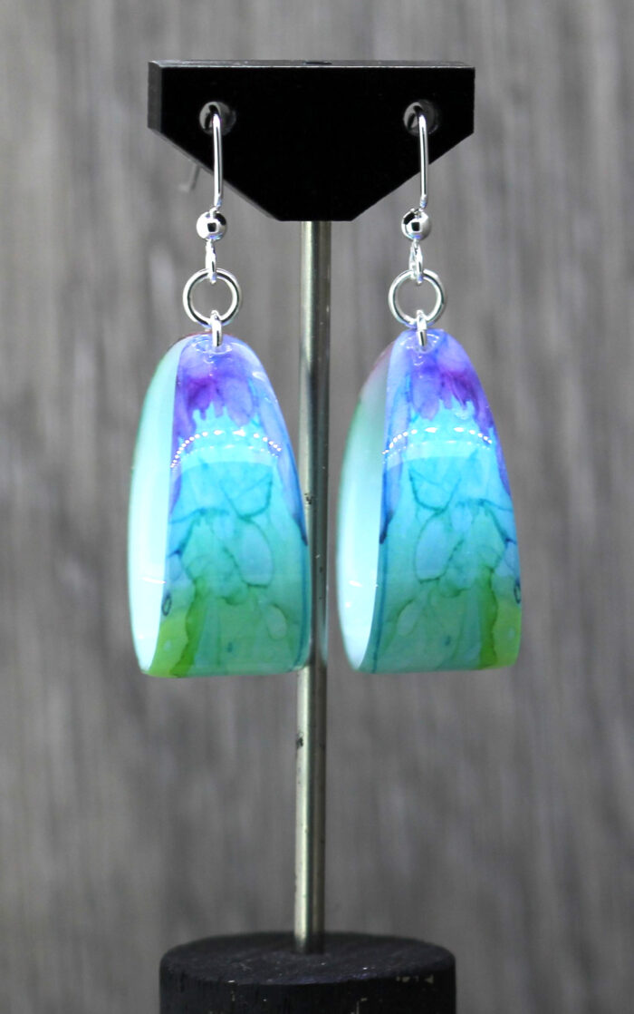 Springtime Resin Earrings 1