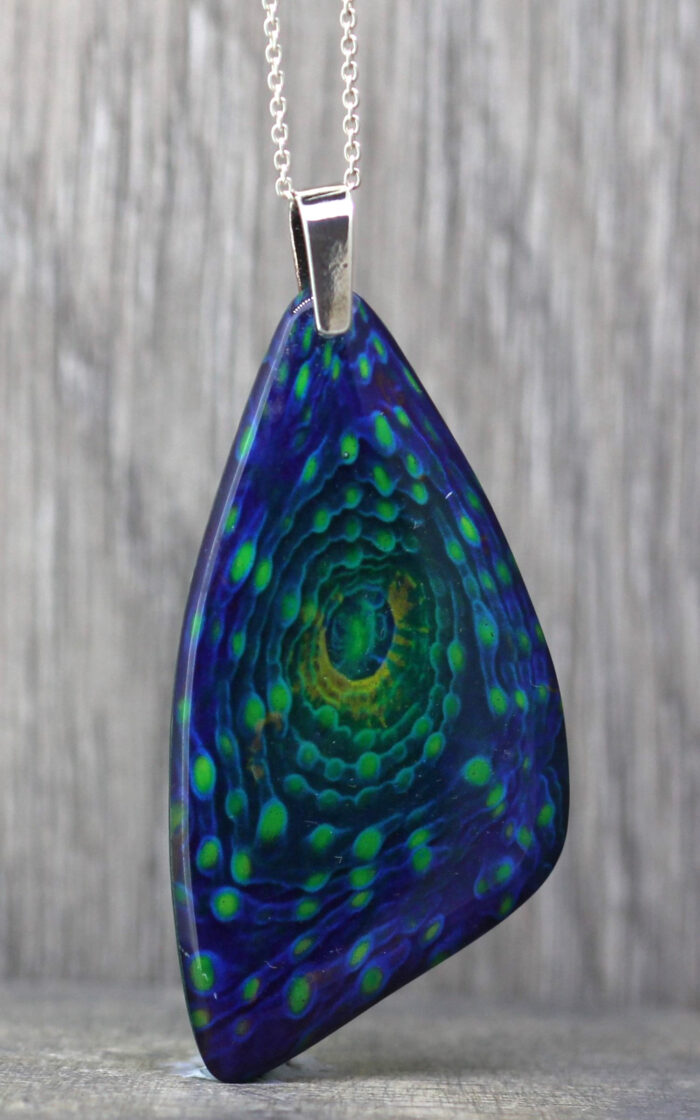 Challice Coral Resin Pendant