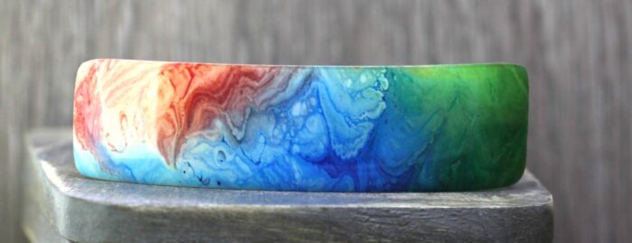 Ocean Current Hair Slide