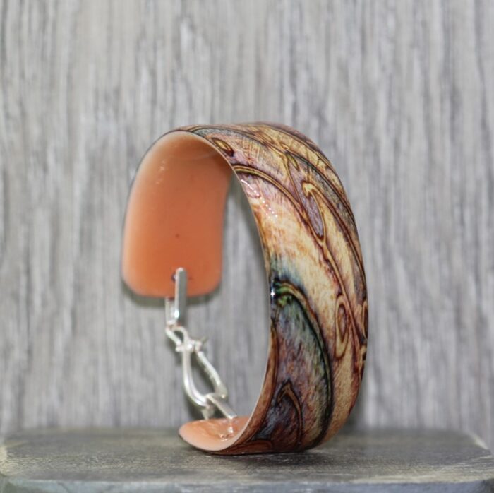 Ancient Ruins Resin Bangle