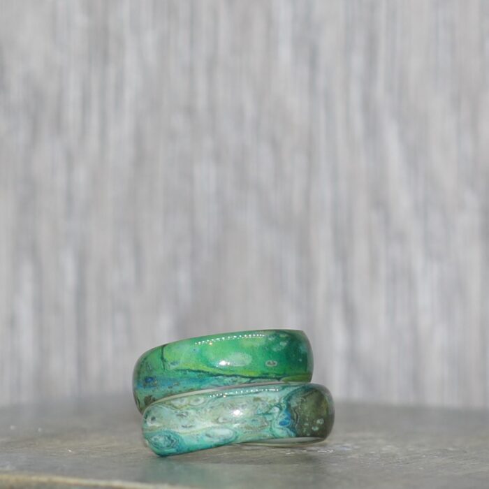 Resin Ring Silent Sage