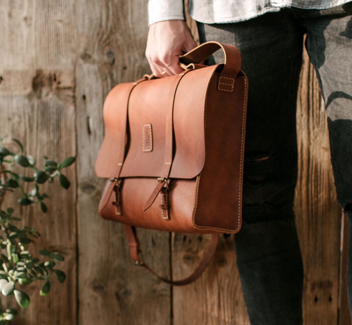 Leather bag